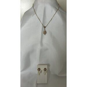 1928 Necklace & Earrings Set.